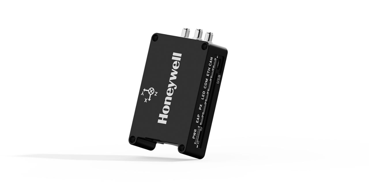 Front view of Honeywell Compact Inertial Navigation System