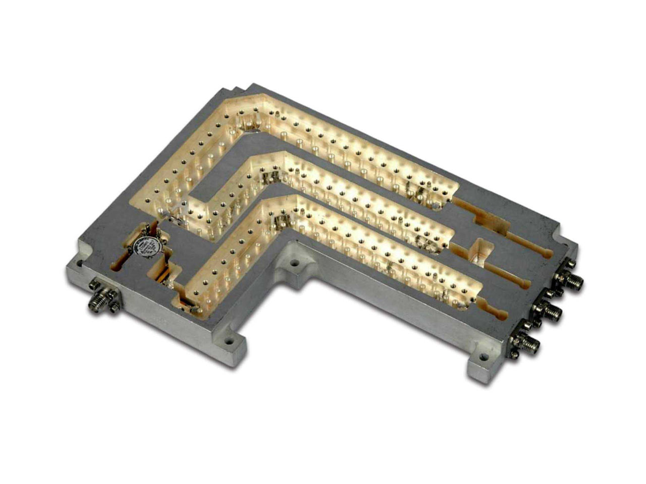 Upper view of multiplexers