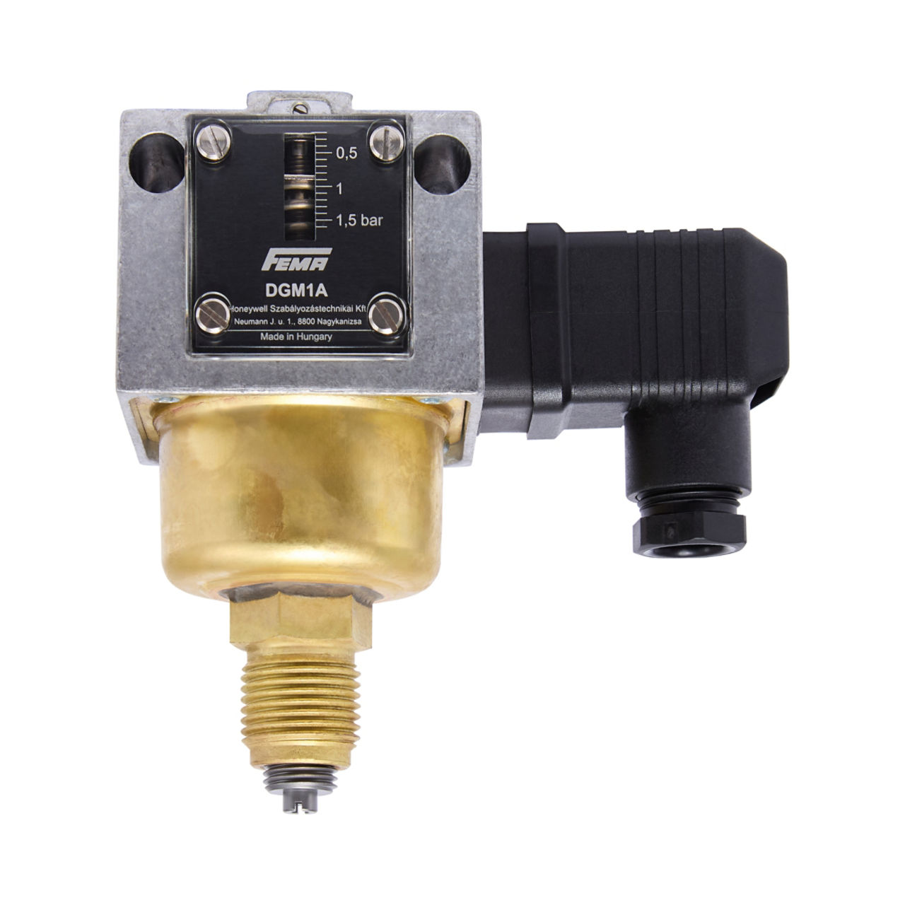 PRESSURE MONITOR FOR GAS