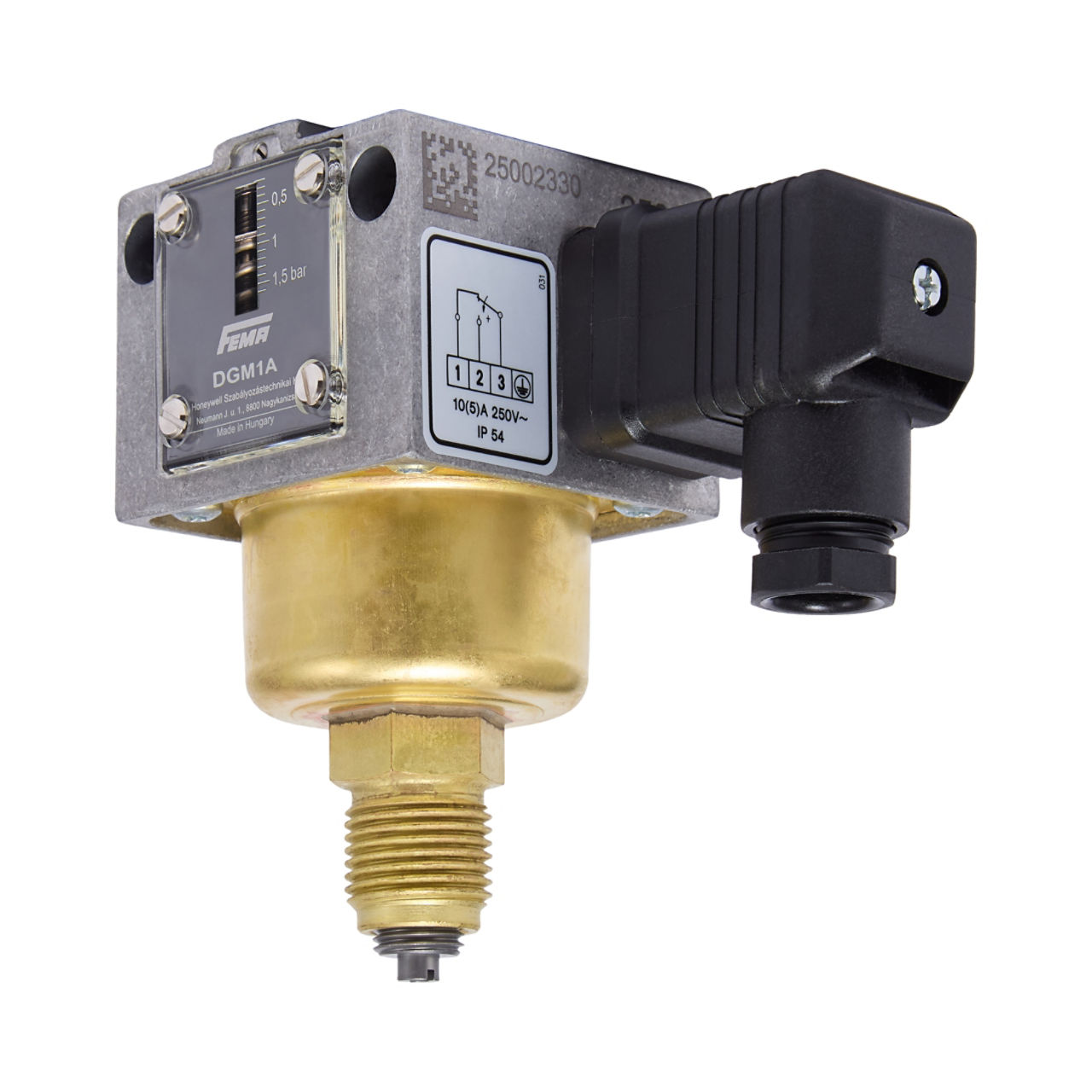 PRESSURE MONITOR FOR GAS