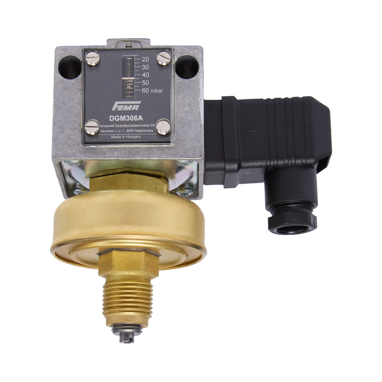 PRESSURE MONITOR FOR GAS