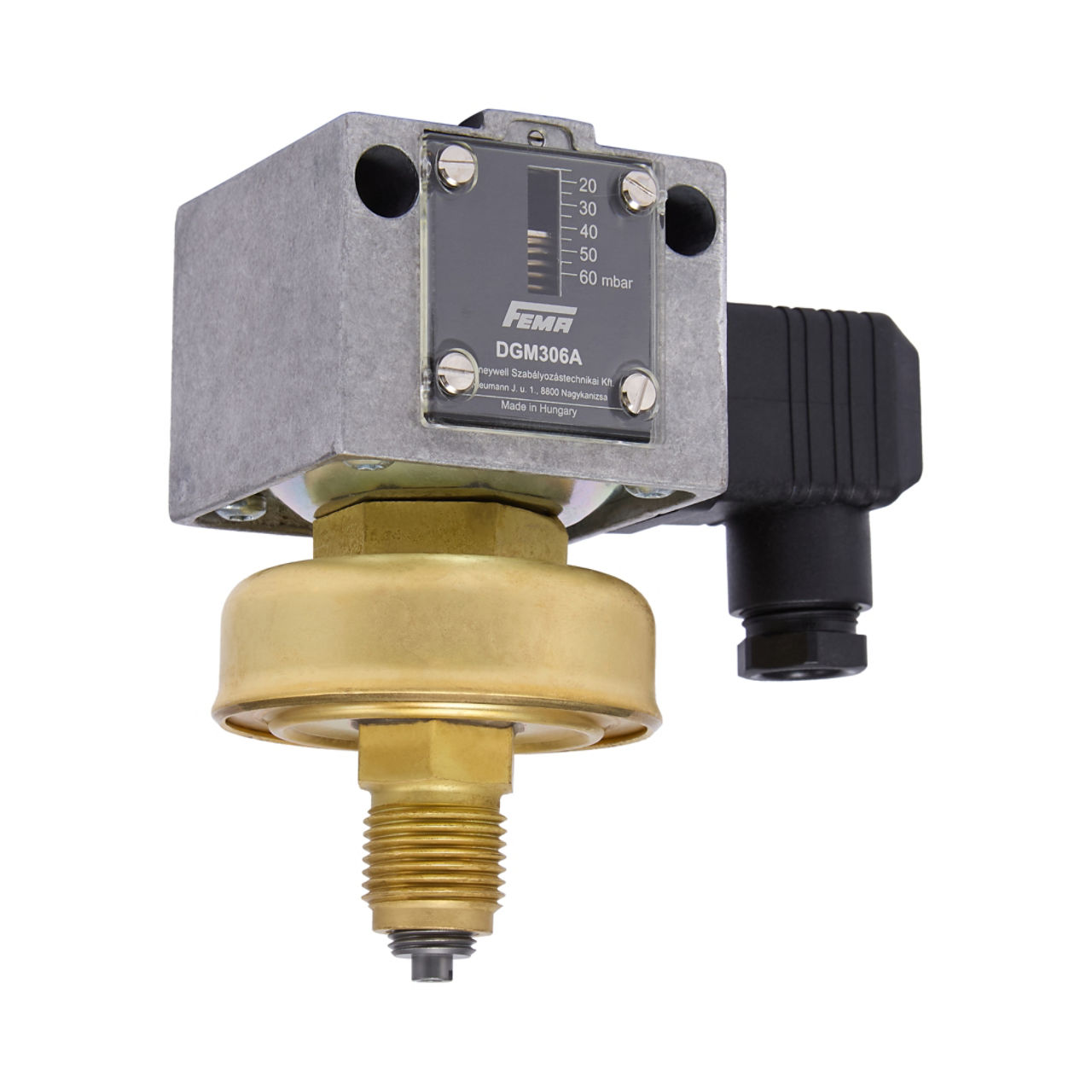 PRESSURE MONITOR FOR GAS