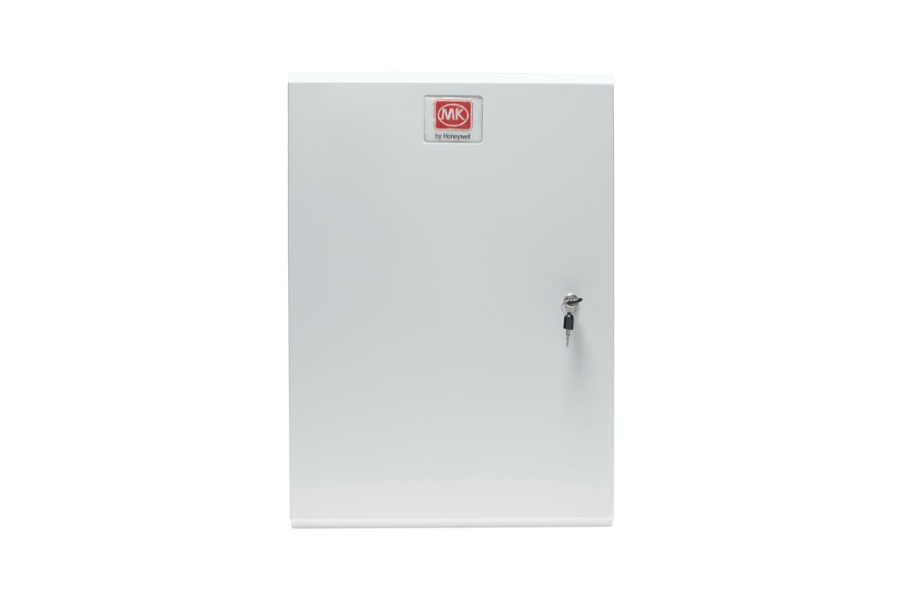 MK10008 8 WAY TPN METAL ENCLOSURE, front