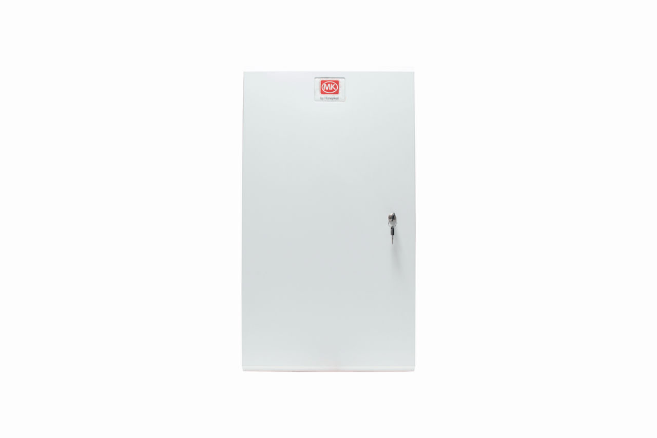 MK10012 12 WAY TPN METAL ENCLOSURE, front