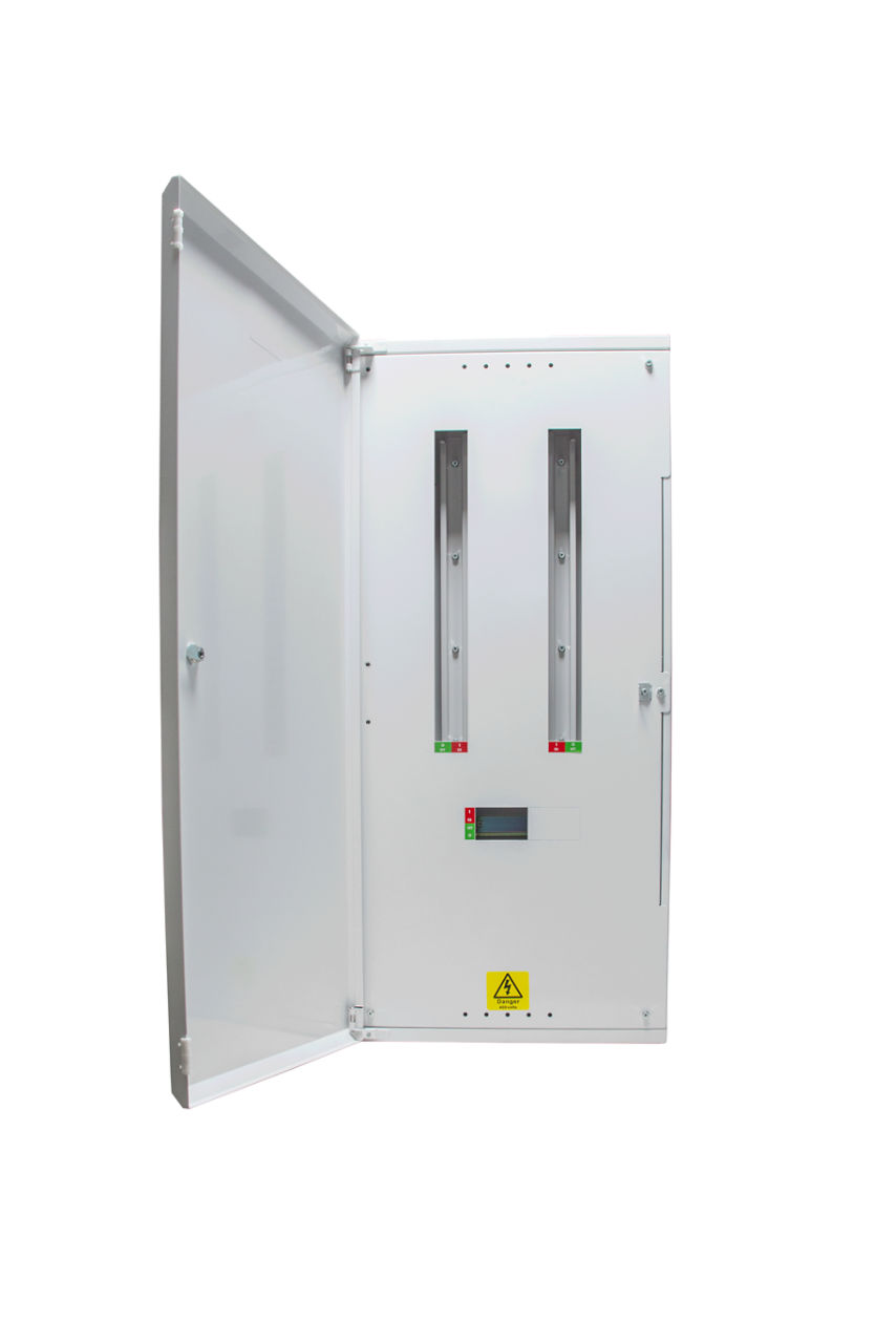 MK10016 16 WAY TPN METAL ENCLOSURE, front