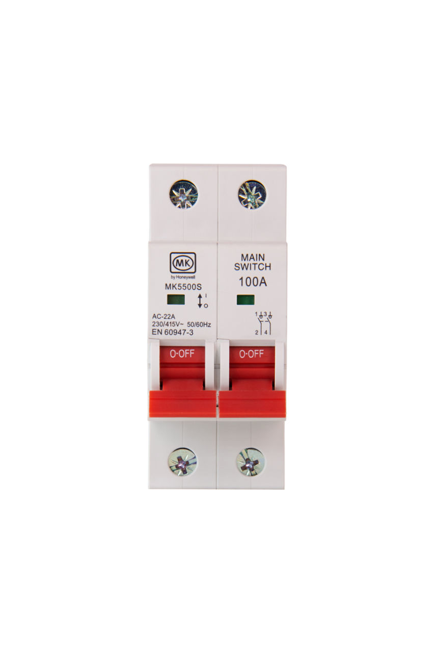 MK5500S 100A SWITCH DISCONNECTOR DP, front