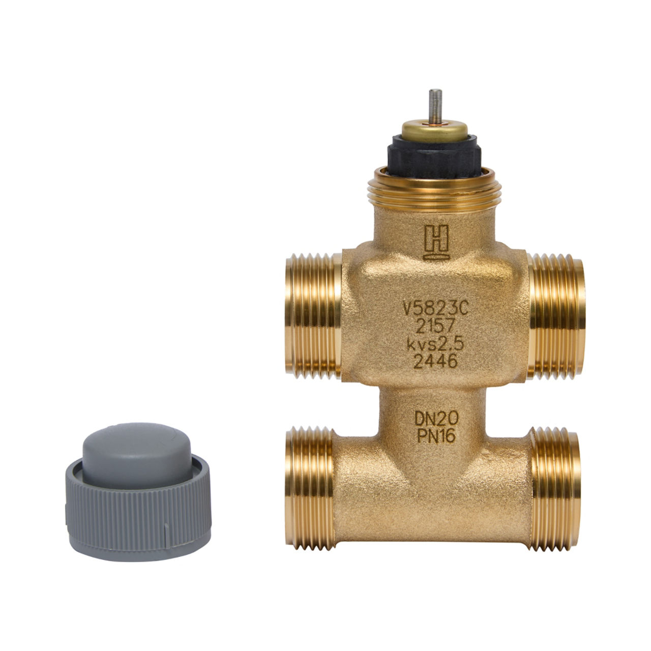 3-WAY VALVES+BYP PN16 DN20 KVS 2,5