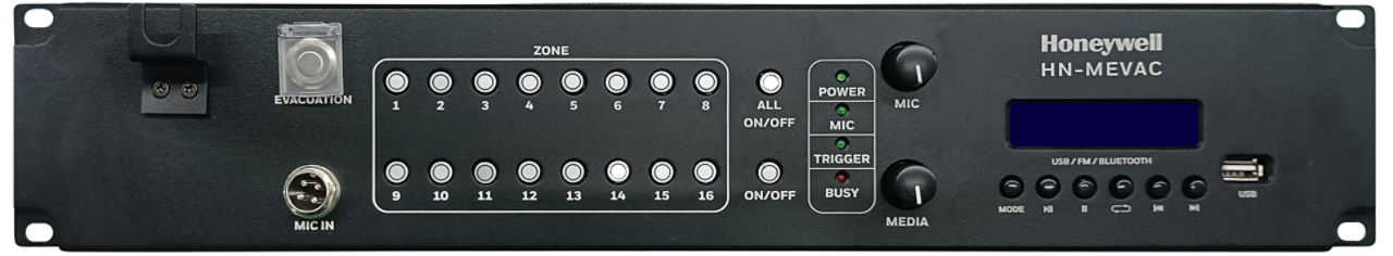 Master Emergency Voice Alarm Controller