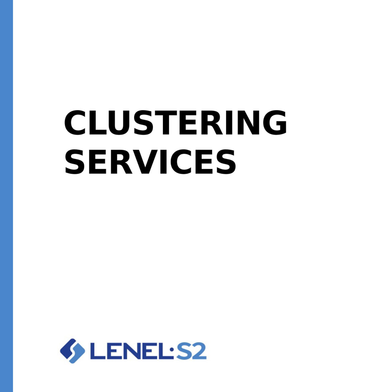 Clustering Services