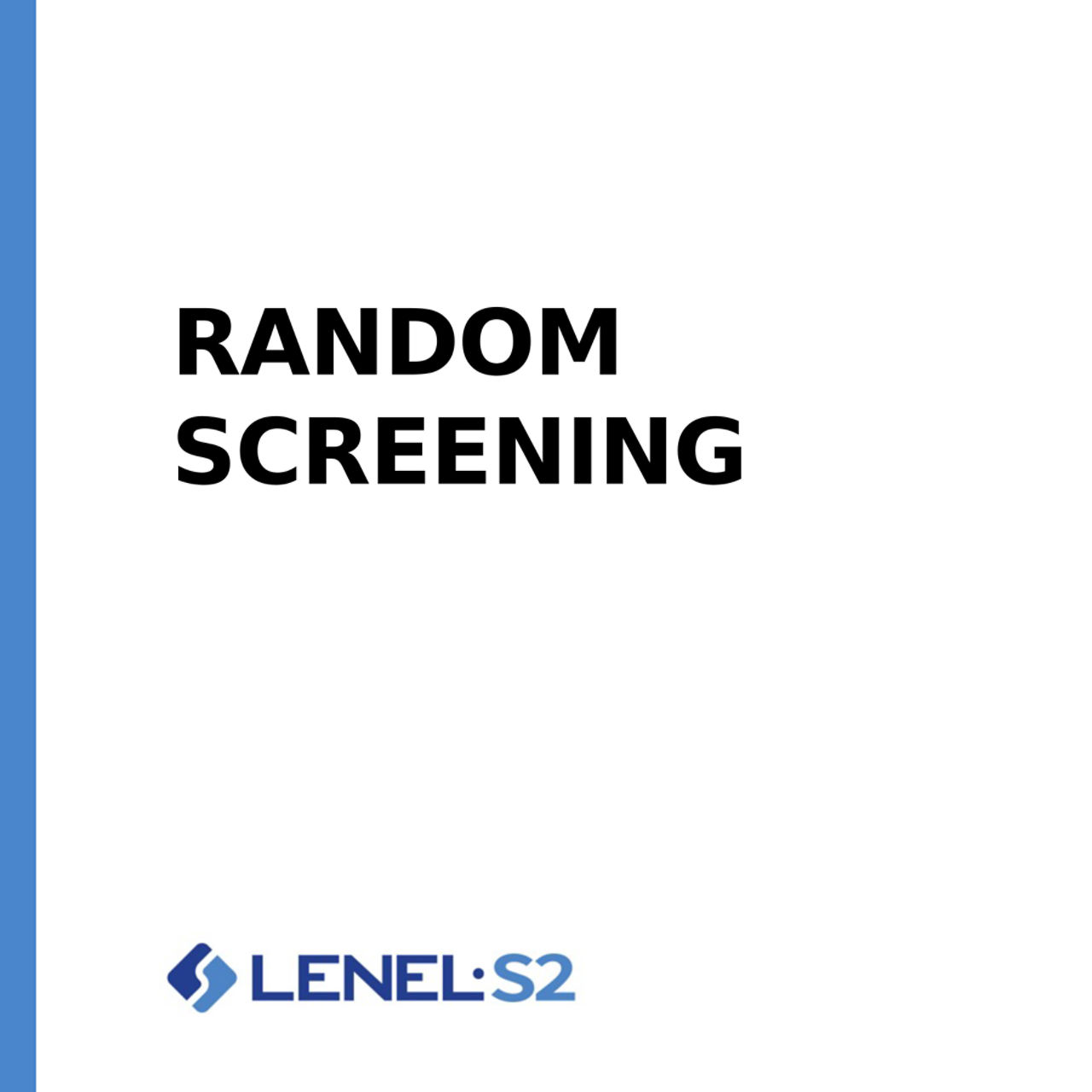 Random Screening