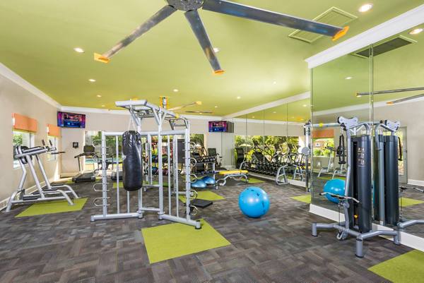 fitness center at Symphony Apartments