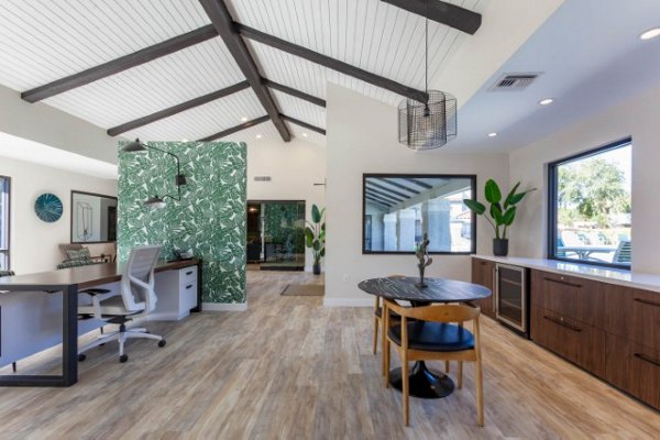 clubhouse/lobby at Avana Tempe Apartments