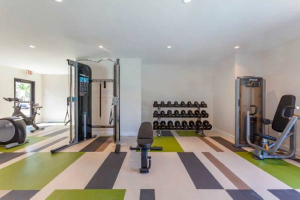 fitness center at Avana Tempe Apartments