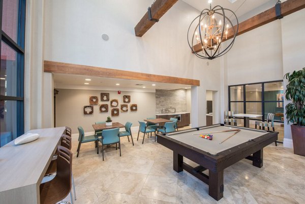 game room at Alanza Place Apartments