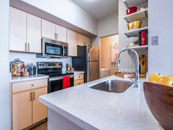 kitchen at Alanza Place Apartments