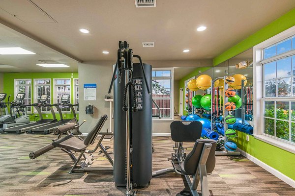 fitness center at Villas at Gateway Apartments                        