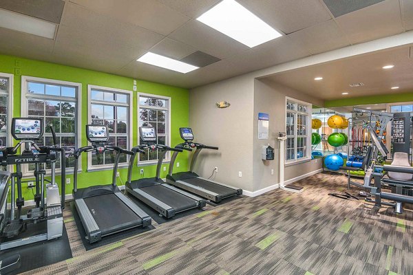fitness center at Villas at Gateway Apartments                      