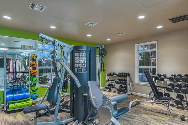 fitness center at Villas at Gateway Apartments                       