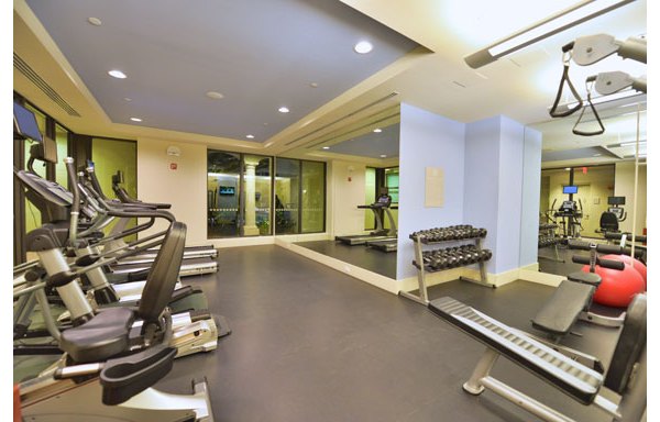 fitness center at Worthing Place Apartments                                                       
