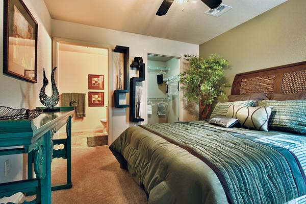 bedroom at Esteban Park Apartments