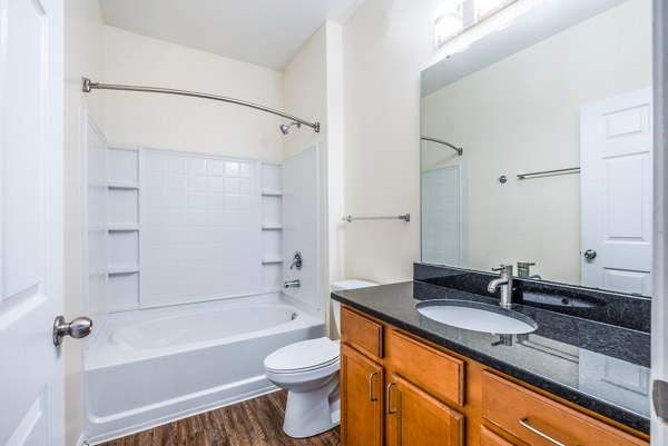 bathroom at The Grandview at Lake Murray Apartments