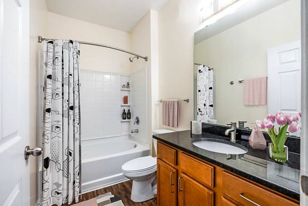 bathroom at The Grandview at Lake Murray Apartments