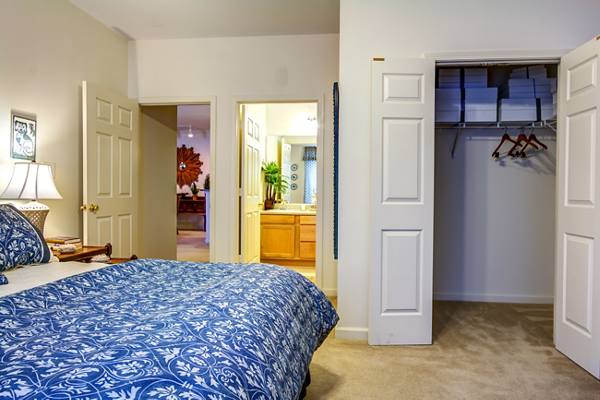 bedroom at The Reserve at Mill Creek Apartments