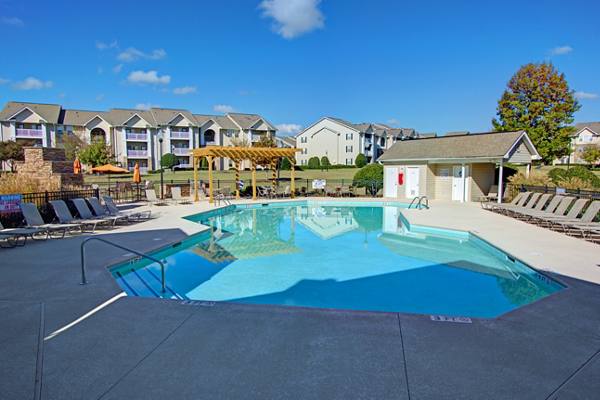 pool at The Promenade at Boiling Springs Apartments
