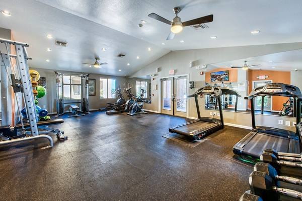 fitness center at Allure at Tempe Apartments