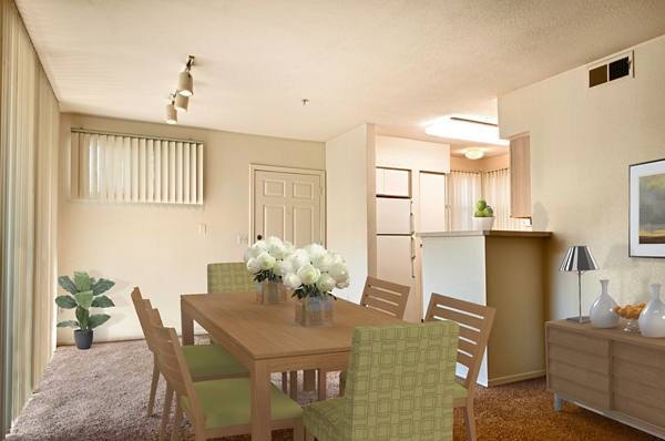 dining room at Vista Grove Apartments