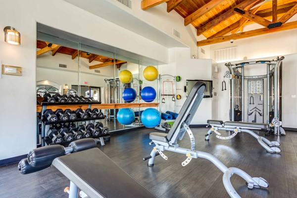 fitness center at Avana Desert View Apartments