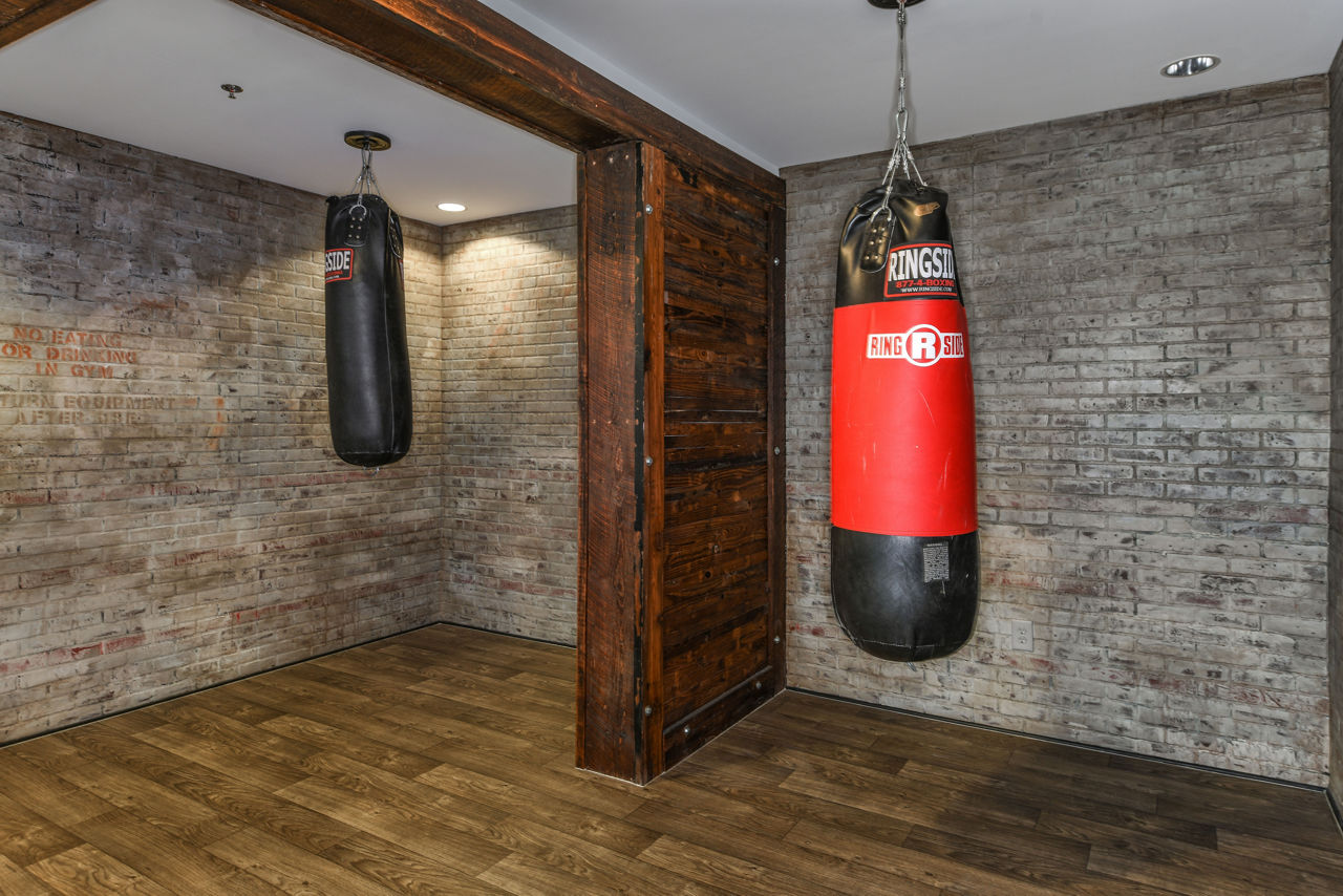 Gym at The Gallery At Mills Park Apartments (3 of 5)