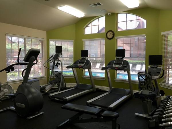 fitness center at Towns of Chapel Hill Apartments

