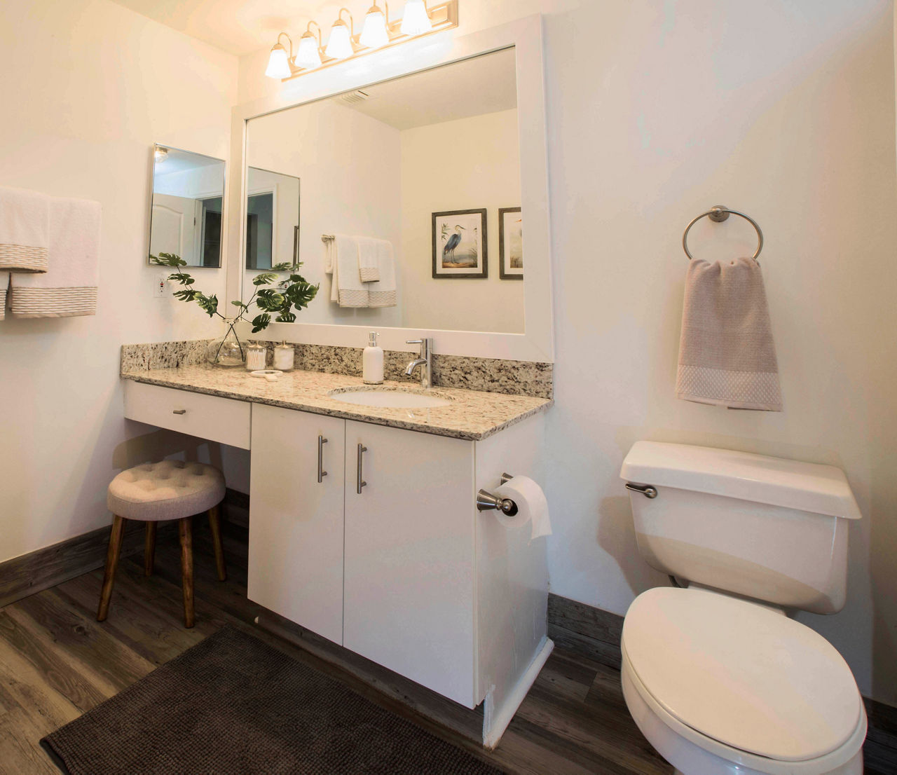 Luxury bathroom featuring modern fixtures at Citation Club Apartments