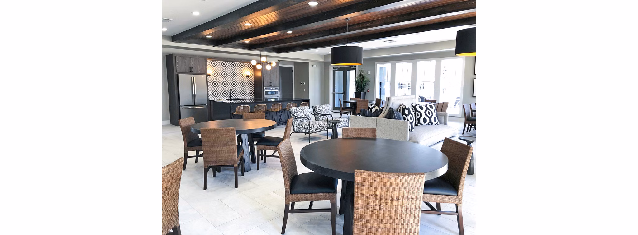 clubhouse/lobby at Parks at Hunter's Creek Apartments