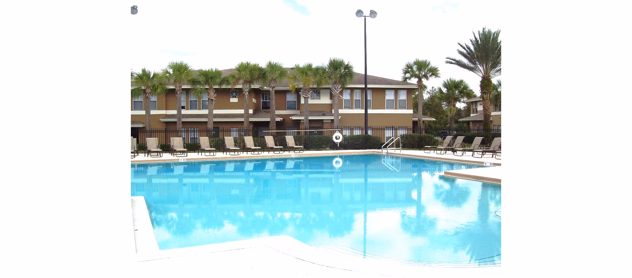 pool at Parks at Hunter's Creek Apartments