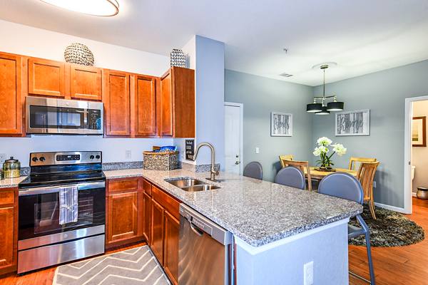 kitchen at Windermere Cay Apartments