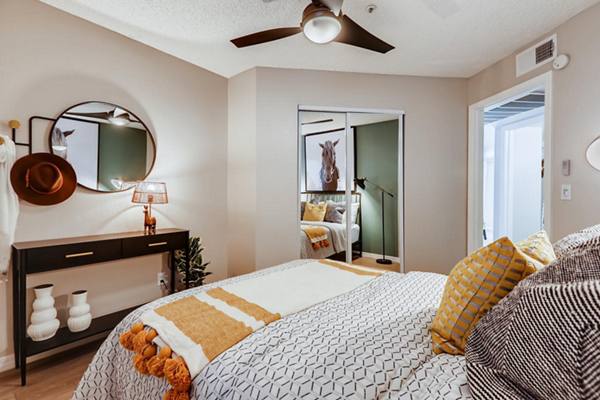 bedroom at Chazal Scottsdale Apartments