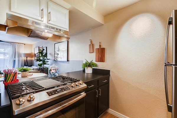 kitchen at Scottsdale Gateway Apartments