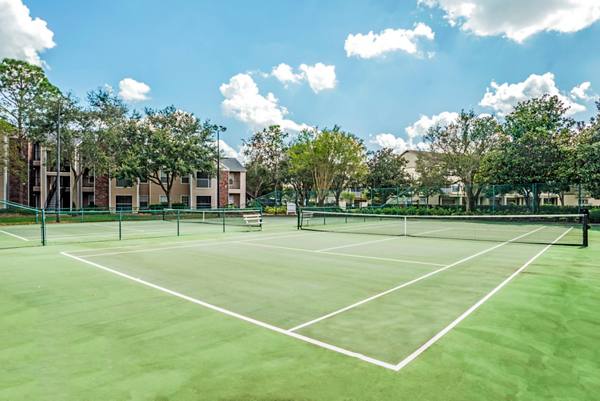 sport court at Park Central Apartments - Manor Row
