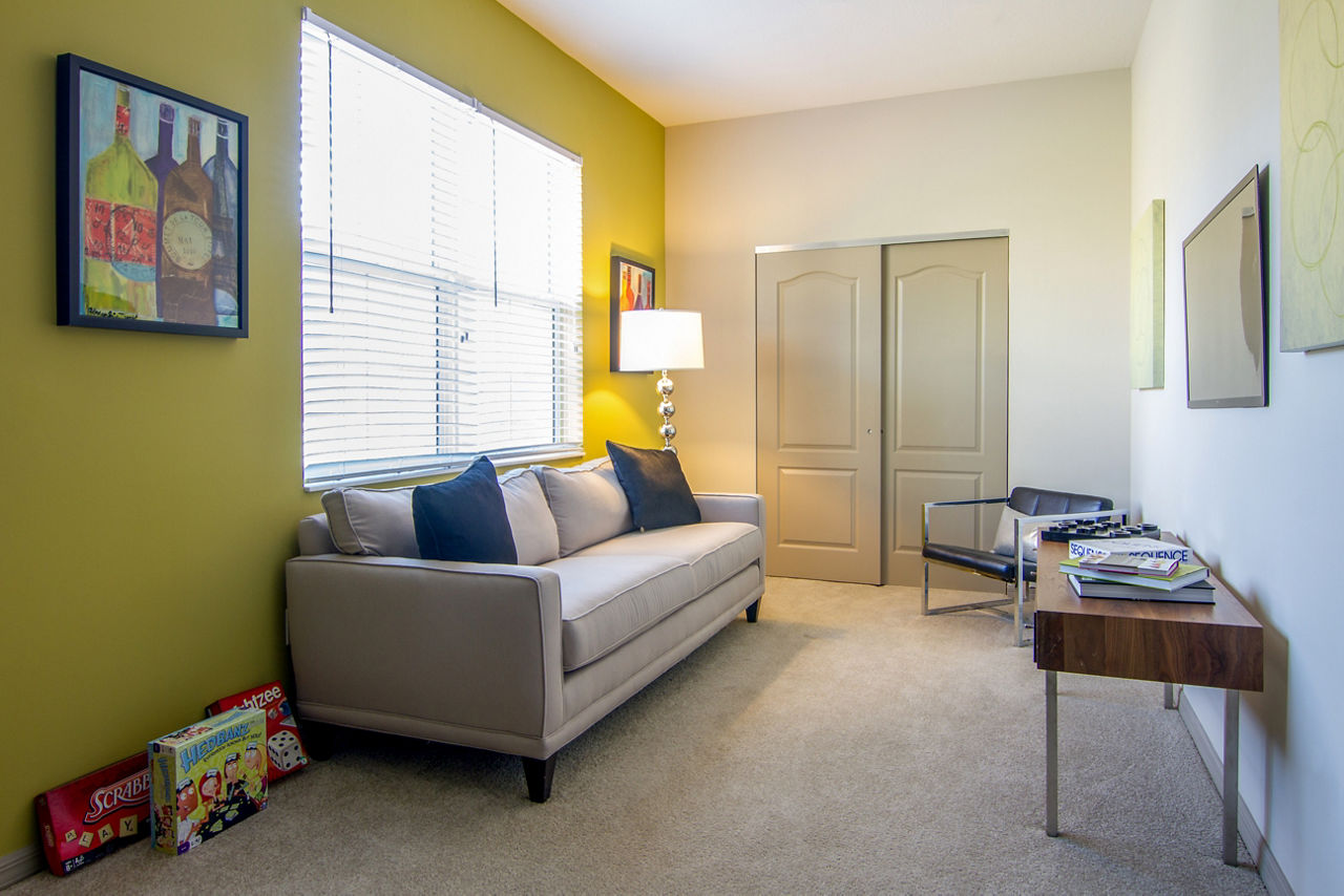 Outdoor recreational area with lush green spaces at Midtown Delray Apartments, perfect for leisure and relaxation