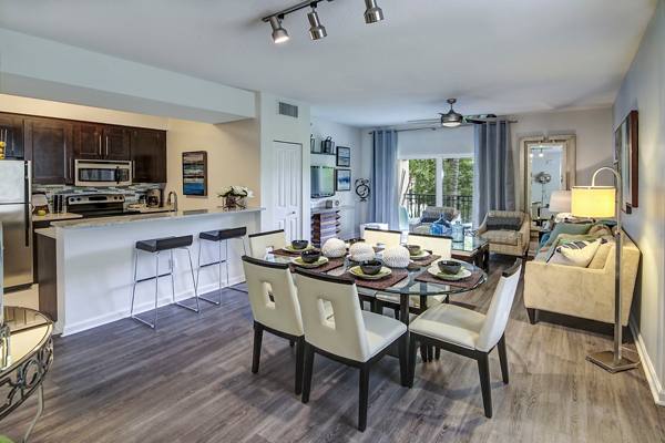 dining room at Avana Cypress Creek Apartments  