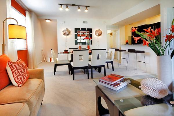 dining room at Avana Cypress Creek Apartments