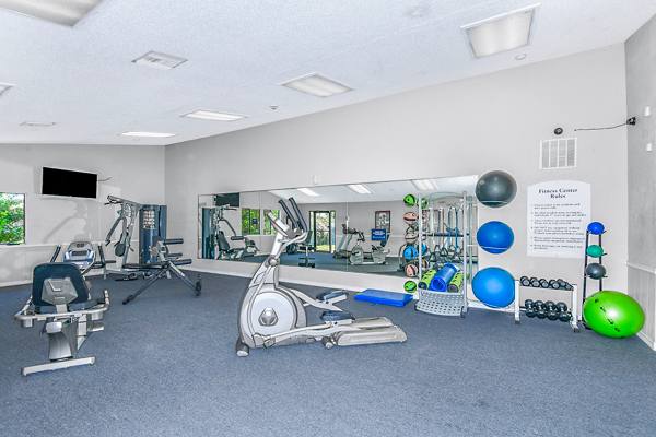 fitness center at Lakeshore at Altamonte Springs Apartments
