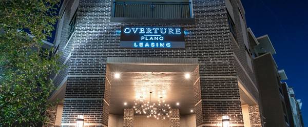 exterior at Overture Plano Apartments