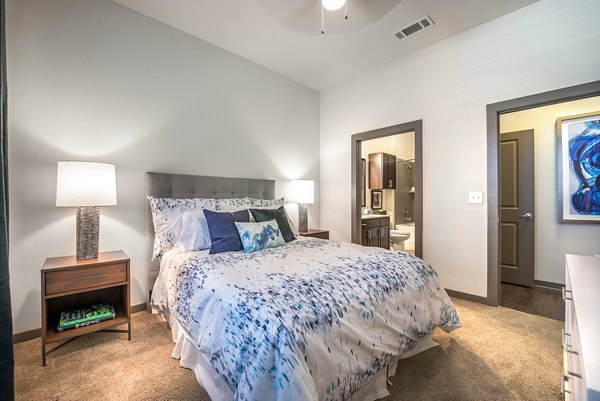 bedroom at Overture Plano Apartments    
