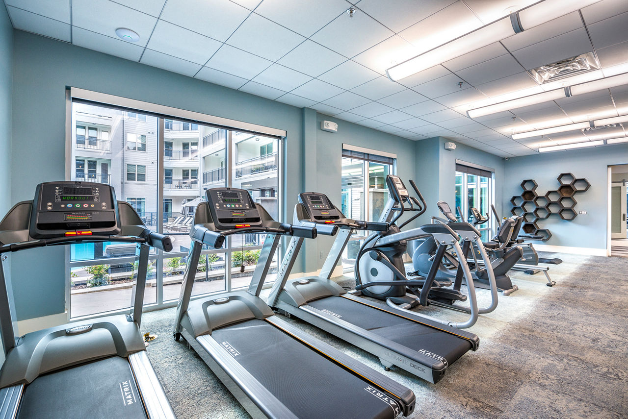 Gym at Overture Plano (1 of 3)