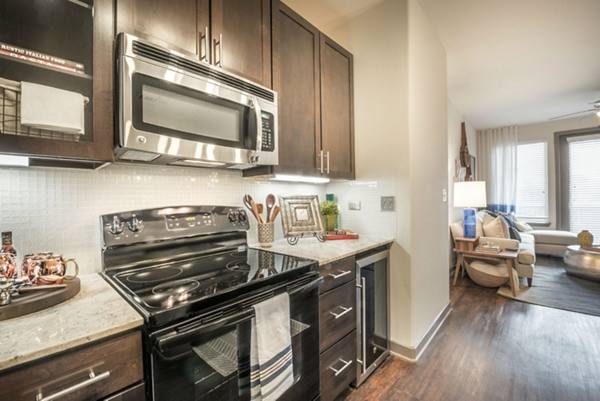 kitchen at Overture Plano Apartments    