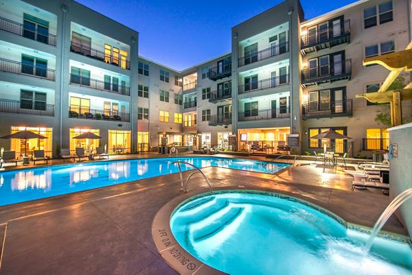 pool at Overture Plano Apartments     