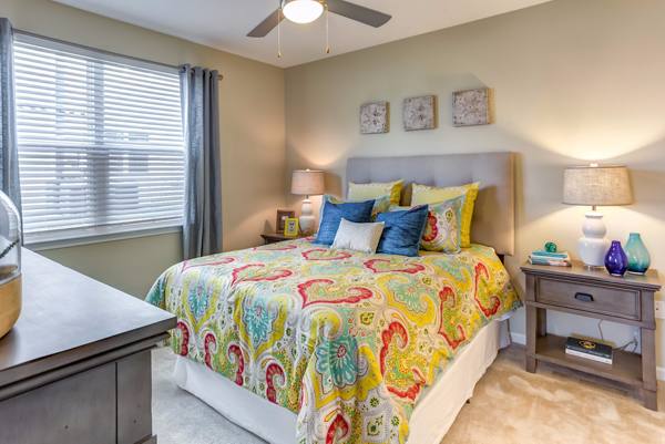 bedroom at Atlantic at Parkridge Apartments